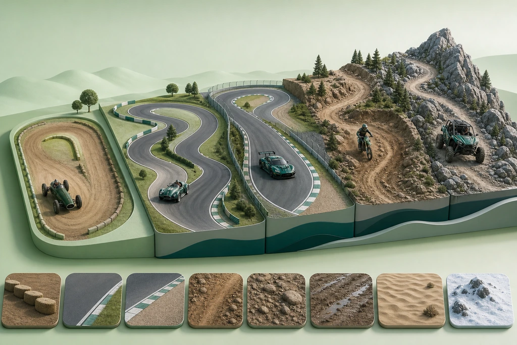 Evolution of Track Designs and Terrain Challenges