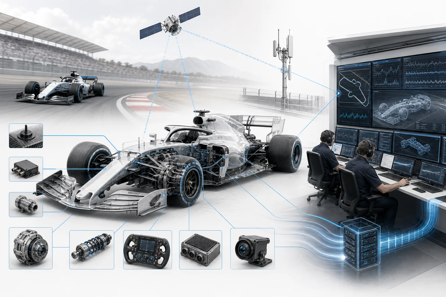 Telemetry and Real-Time Data Analysis in Professional Motorsport Competitions